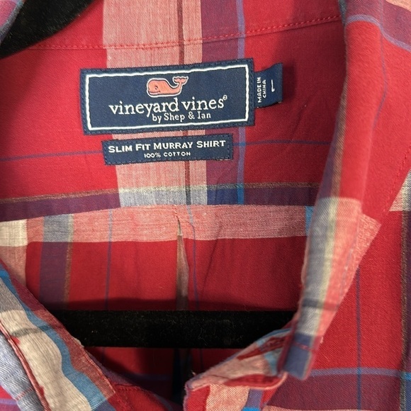 Boys Vineyard Vines by Shep & Ian Slim Fit Murray Shirt 100% Cotton Size Large - Picture 5 of 13